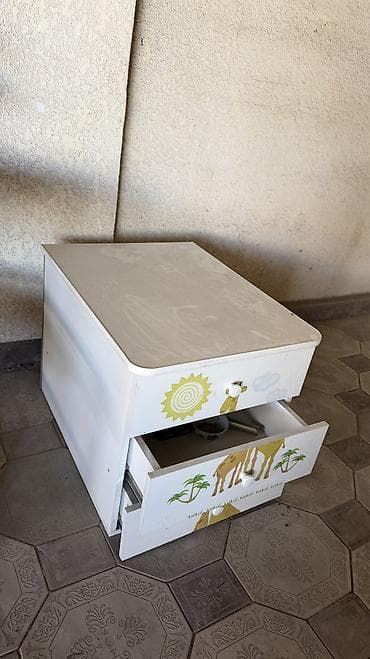 детское сидение малыш: Детская гарнитура, Для мальчика, Дерево, цвет - Белый — 7