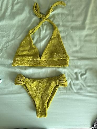 Раздельный купальник, Халтер-лиф, S, M, Стандарт