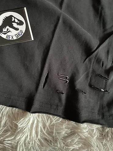 oversize: Мужская футболка, L, XL, 2XL, Balenciaga, Новый, цвет - Черный — 2