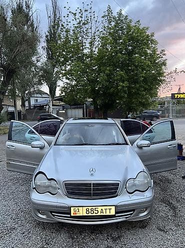 Транспорт: Mercedes-Benz C-Class: 2001 г., Автомат, Седан — 4