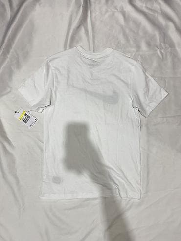Футболки: Мужская футболка, S, Nike, Новый, цвет - Белый, Самовывоз — 5