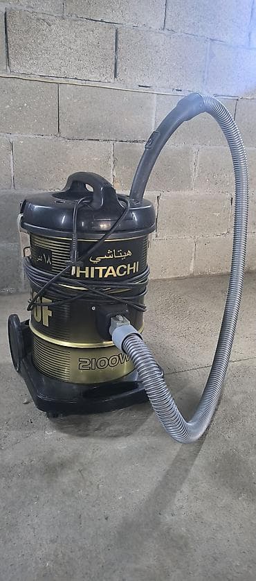вакуумный компрессор: Промышленный пылесос HITACHI 2100W, бак 18 л - Мощность: 2100 Вт — 3