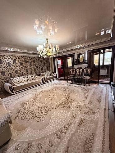 flat in osh: 3 комнаты, 101 м², 4 этаж — 6