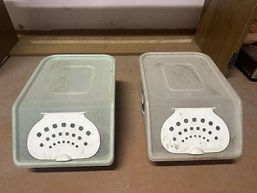 Ашкана буюмдары: Тамак-аш контейнери, түсү - Боз, Өзү алып кетүү — 1