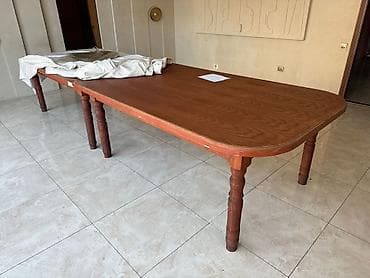 Столы для зала: Стол для зала, Б/у, Не раскладной, Овальная — 1