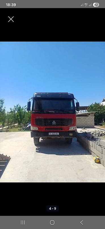 хово стартер: Самосвал Howo 6x4 - Конфигурация: 3 оси, задняя тележка спаренная — 3