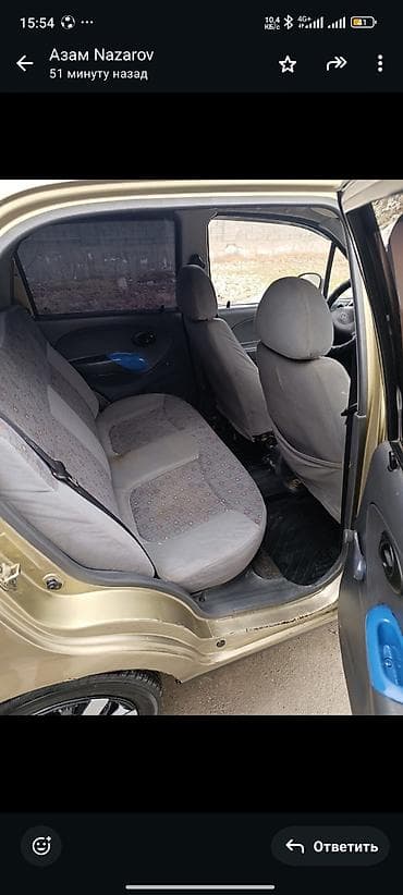 пароги на матиз: Daewoo Matiz: 2006 г., 0.8 л, Механика, Хэтчбэк — 6
