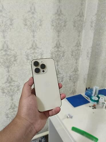 IPhone 14 Pro, Б/у, 128 ГБ, Белый, 78 % — 1