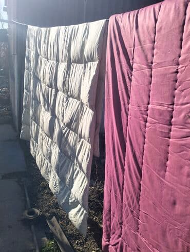 купить двуспальную кровать с матрасом бу: Одеяло, Пух/перо, Зима — 3