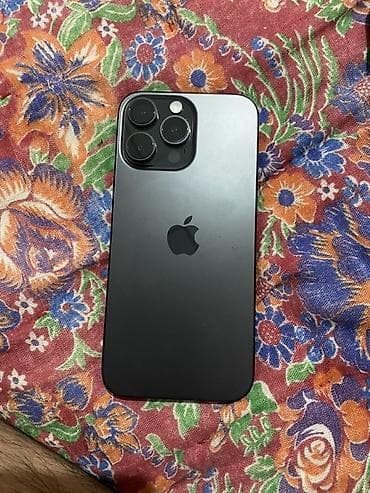 «Мини торг» IPhone 15 Pro, цвет чёрный (Black/Titanium Black) - Экран