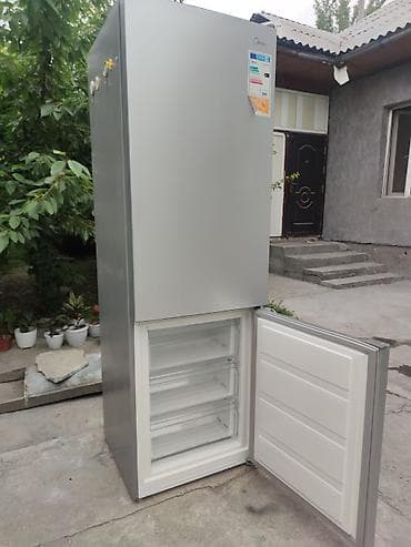 mi bent: Холодильник Midea, Б/у, Двухкамерный, No frost, 60 * 182 * 55 — 2