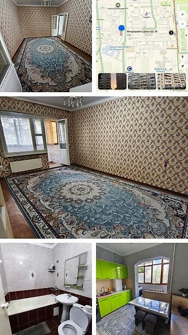 Батирлер: 1 бөлмө, Кыймылсыз мүлк агенттиги, Чогуу жашоосу жок, Толугу менен эмереги бар — 5