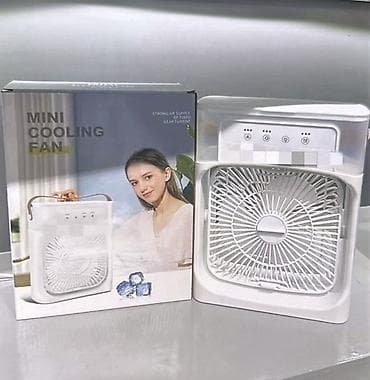 Мини-вентилятор/охладитель воздуха (Mini Cooling Fan, Air Cooler Fan) at lalafo.kg Мини-вентилятор/охладитель воздуха (Mini Cooling Fan, Air Cooler Fan)