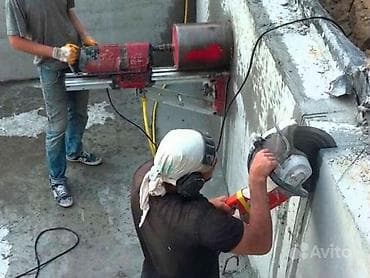 Двери на заказ: Алмазное сверление и резка бетона Профессиональные работы по алмазной — 1