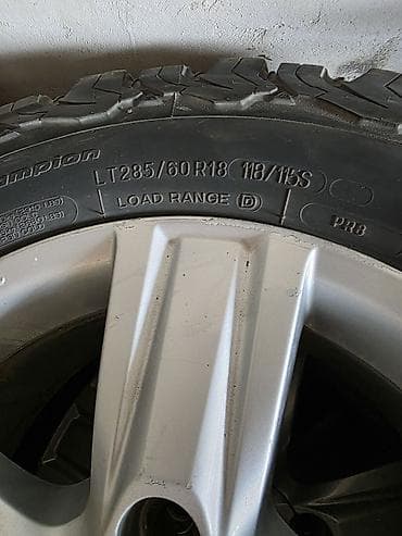 dewoo matiz: Колеса в сборе 285 / 60 / R 18, Всесезонная, Новый, Комплект, Внедорожные (АТ/МТ), Литые, отверстий - 5 — 7