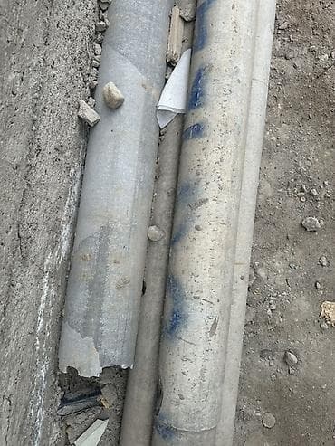 метала турба: Асбестоцементные трубы Описание: - Материал: асбестоцемент (серый). - — 2