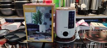 серверная: Увлажнитель воздуха Ультразвуковой, Настольный, Сенсорное управление, Таймер, Ароматизация воздуха — 2