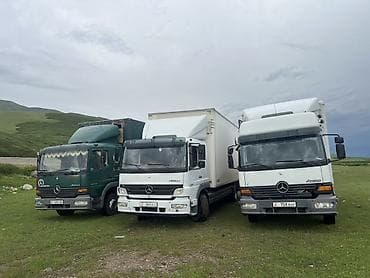 atego: Грузоперевозки Талас — Бишкек — Талас, круглосуточно 24/7. - Маршрут — 4