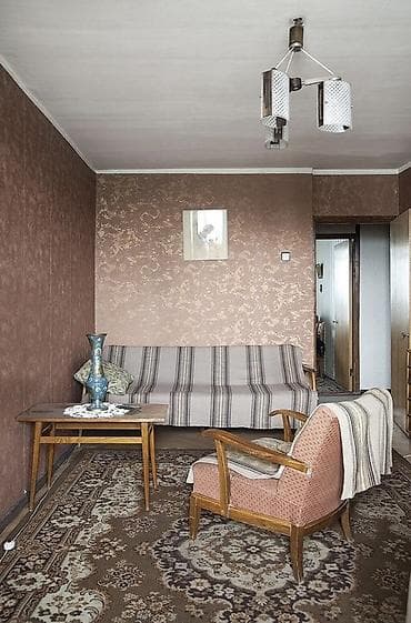 Гарнитур для зала, Б/у, Диван, Дерево, цвет - Коричневый