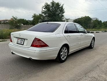 bosser lux: Mercedes-Benz S-Class: 2004 г., 5 л, Автомат, Бензин, Седан — 6