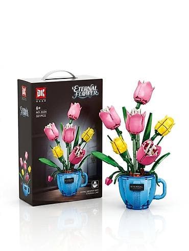 декаративные камни: Конструкторы “Flower arrangement / Flower Studio / Eternal Flower” — — 4