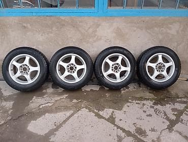 Колеса в сборе 205 / 65 / R 15, Зима, Б/у, Комплект, Легковые, Литые, отверстий - 5