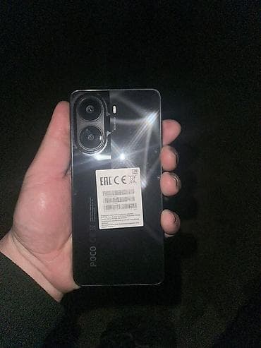 аккумулятор на телефон: Poco X7 Pro, Б/у, 256 ГБ, цвет - Черный — 1