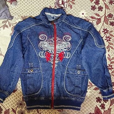 Балдар транспорту: Продаю детские б/у джинсовые курточки в идеальном состоянии — 1