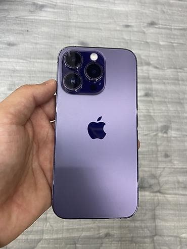 IPhone 14 Pro, Б/у, 128 ГБ, Deep Purple, 82 %