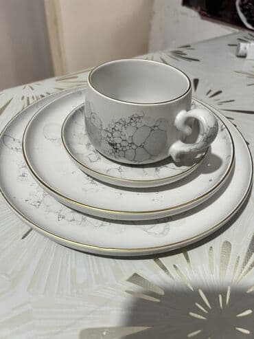 форфор: Чайно-столовый сервиз WASEELA (From Queen to Queen) - Материал — 4