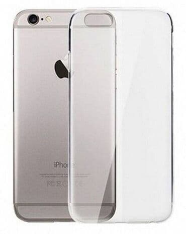 мадем ошка: Чехол силиконовый для iPhone 6/ 6S прозрачный — 3