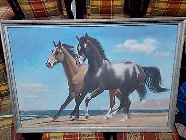 Зеркала: Картина с пейзажем 160 на 110 см, цена 7500 сом. размер картины с — 3