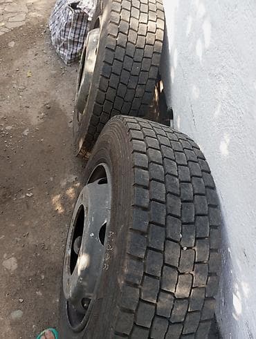 грузовой диска: Колеса в сборе 245 / 70 / R 19.5, Лето, Б/у, Грузовики/Автобусы, Железные, отверстий - 6 — 3