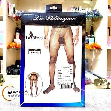Мужские сетчатые леггинсы La Blinque, арт. 15142 - Тип: эротические