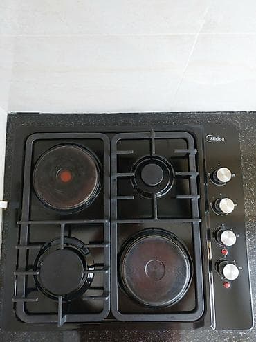 Техника и электроника: Комбинированная плита, Midea, Б/у, Встраиваемая, Механическая, Полная оплата — 2