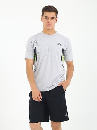 red centr: Мужская спортивная футболка с коротким рукавом ADIDAS RINSEE — 6