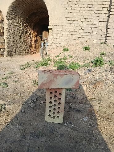 пластиковый ящик для овощей: Полнотелый, таблетка, Жженый кирпич, Одинарный, 250×120×65 — 4