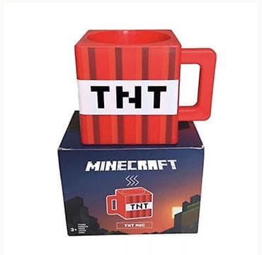 медный кружка: Кружка Minecraft в форме куба - Лицензионный дизайн по мотивам игры — 4