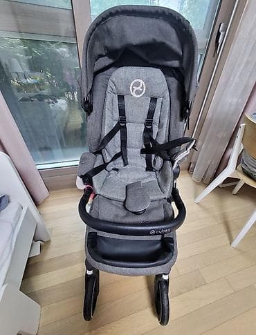 cybex коляска: Коляска, Cybex, цвет - Серебристый, Б/у, Самовывоз, Платная доставка — 2
