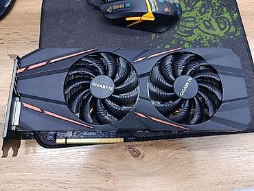 Видеокарта для ПК, Б/у, Gigabyte, GeForce GTX, 6 ГБ