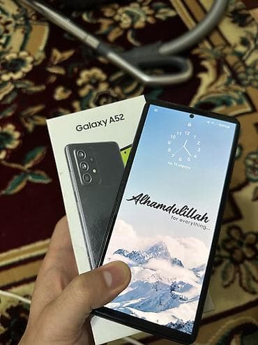 галакси а 52: Samsung Galaxy A52, Б/у, 128 ГБ, цвет - Черный, 2 SIM — 6