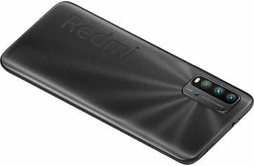 Смартфон Redmi (серия Note/9T/подобная) в черном цвете. - Дизайн — 2