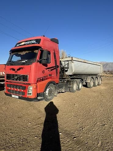 прицеп автовозный: Тягач, Volvo, 2003 г., Самосвал — 3