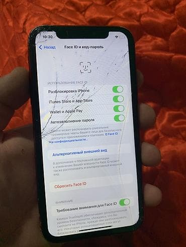 face: IPhone Xr, Б/у, 64 ГБ, Красный, Защитное стекло, 77 % — 5
