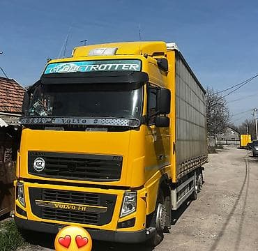 daf xf105: Вольво тандем без вложения резина круг нов смазано штора верх бок — 5