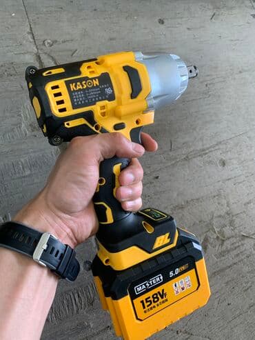 электрогайковерт купить: Аккумуляторный гайковерт, Новый, Самовывоз, Бесплатная доставка, Платная доставка — 1