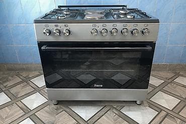 Кухонная плита Ferre, комбинированная - Рабочая поверхность: 5