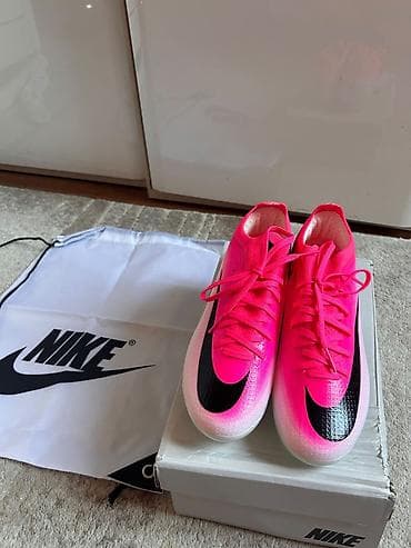 nike: Футбольные бутсы Nike Mercurial Vapor — расцветка “Pink/Black/White” — 1