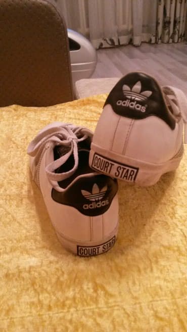 кросовки: Кроссовки, 37, H&M, Б/у, цвет - Белый, Самовывоз — 1