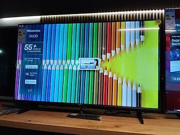 Hisense QLED Smart TV, серия E7 - Диагональ экрана: 55" - Технология